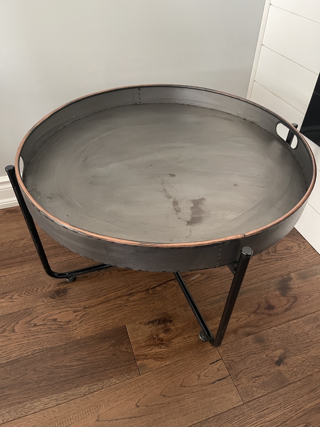 Round Metal Coffee Table