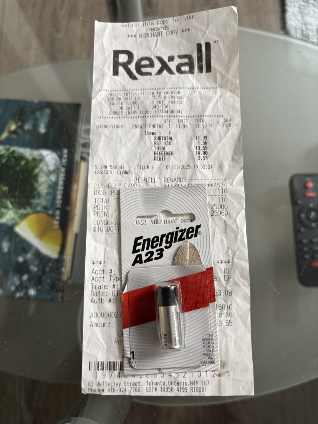 Energizer A23 Battery - New