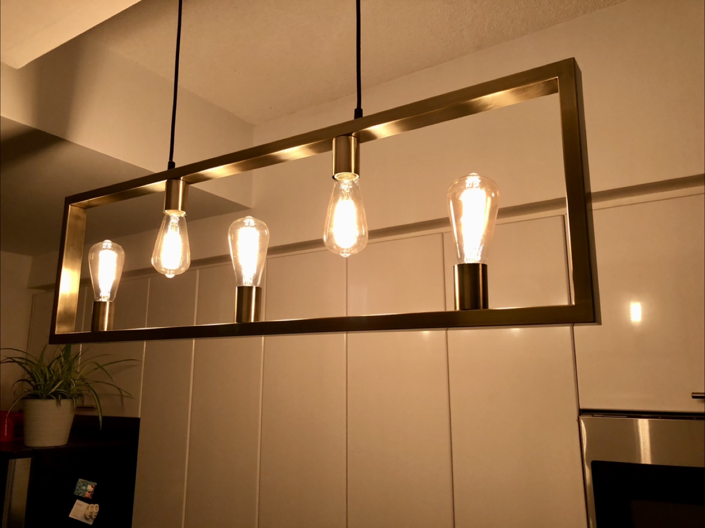 Modern mid-century pendant light - photo 2