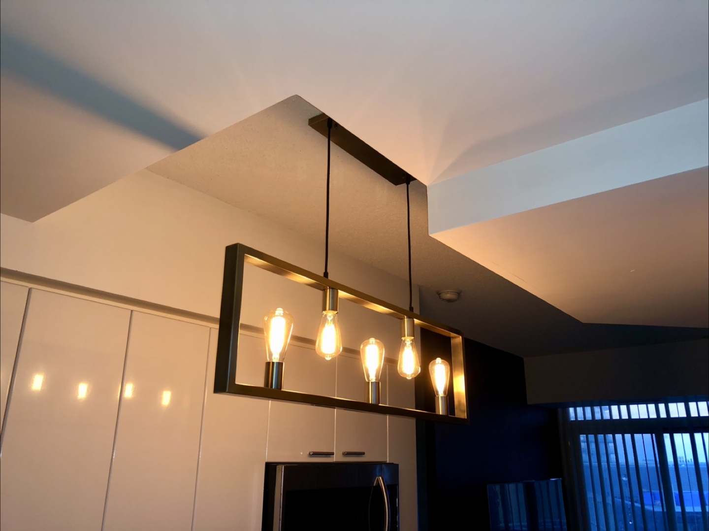 Modern mid-century pendant light - photo 4