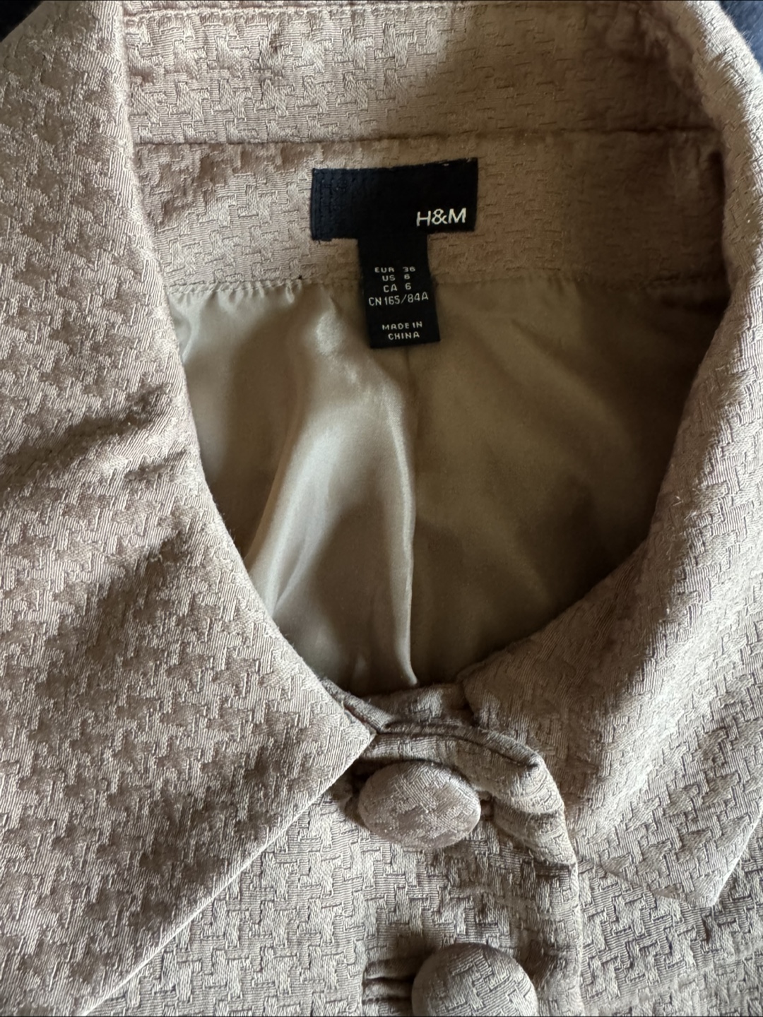 H&M Beige Blazer - Size 6 - photo 3