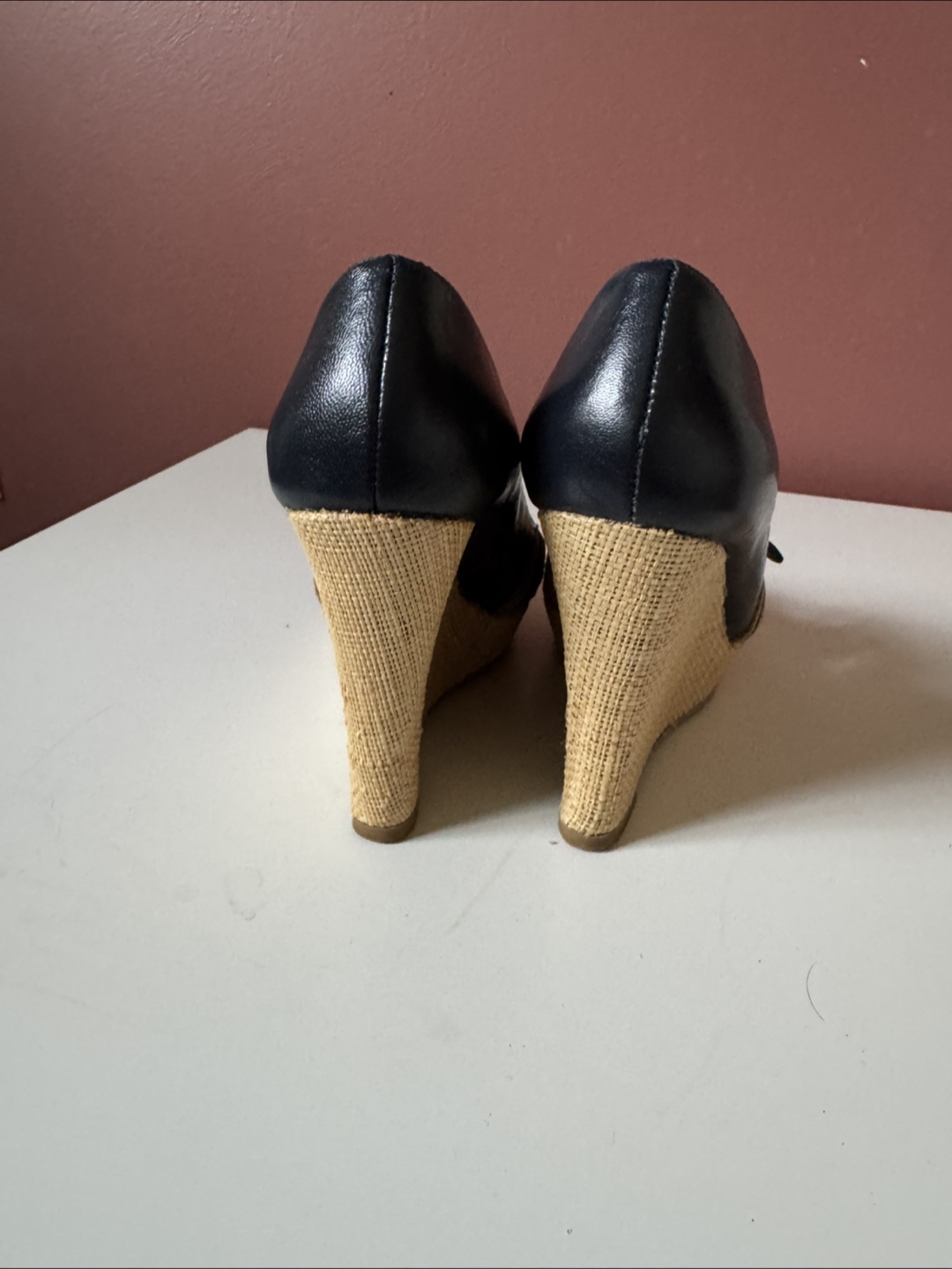 Charles by Charles David Blue Wedge Heels - photo 3