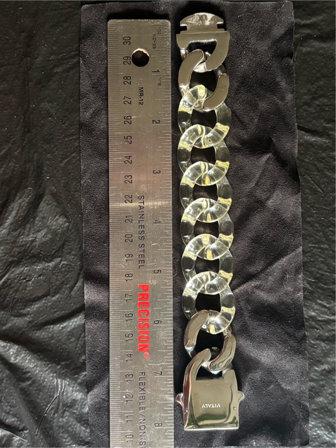 Vitaly Stainless Steel Lucite Bracelet