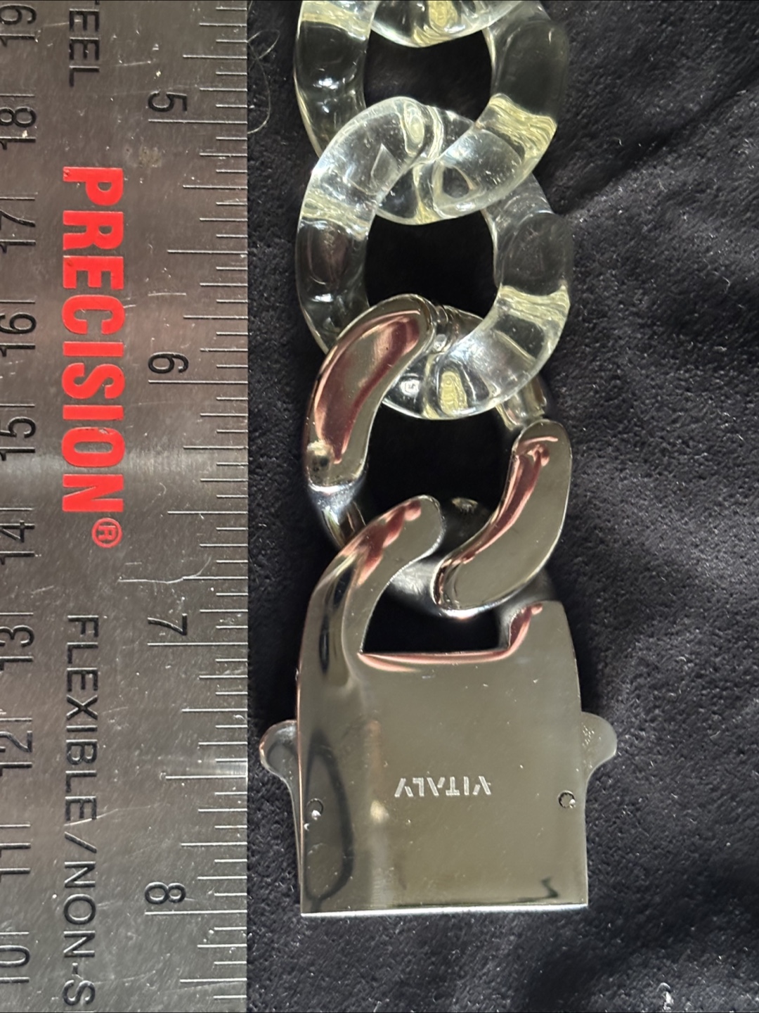 Vitaly Stainless Steel Lucite Bracelet - photo 4
