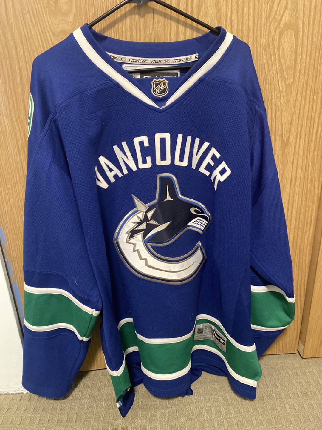Reebok Vancouver Canucks Hamhuis #2 Jersey