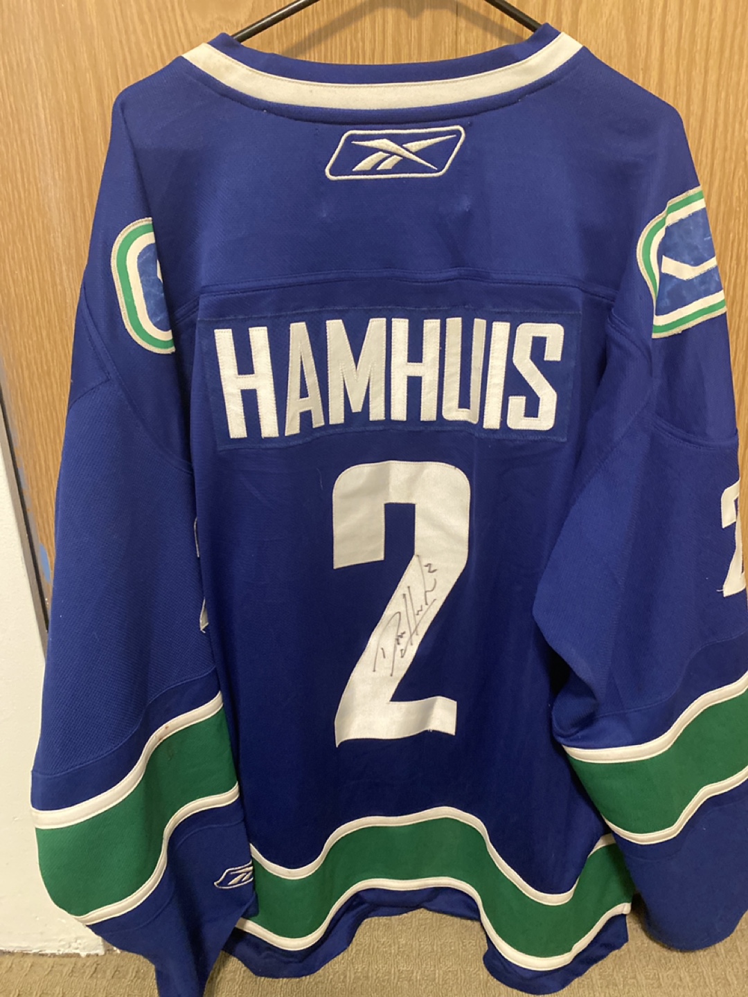 Reebok Vancouver Canucks Hamhuis #2 Jersey - photo 2