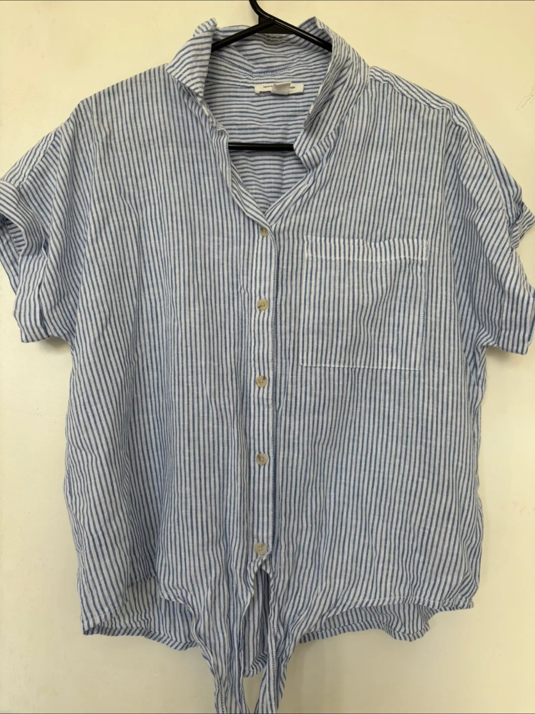 Beach Lunch Lounge Striped Shirt thumbnail