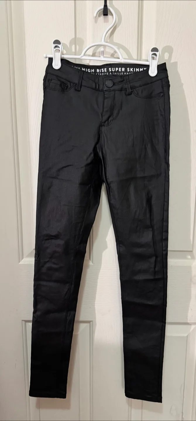 Faux Leather Jeans thumbnail
