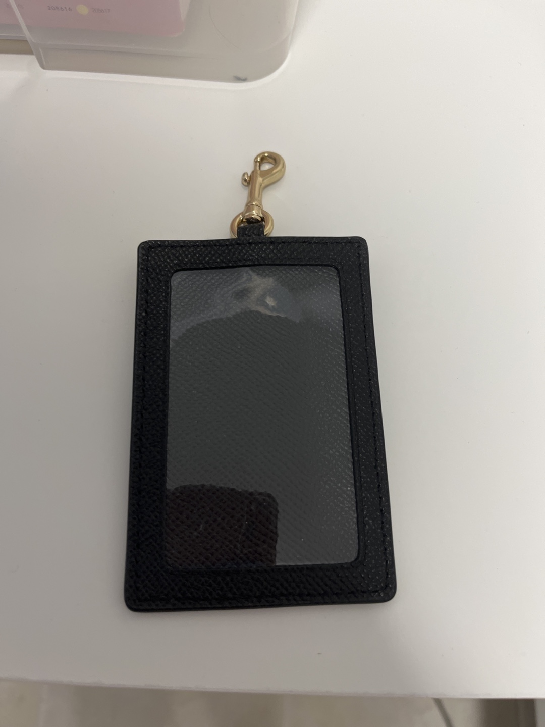 Coach Black Card Holder - photo 2