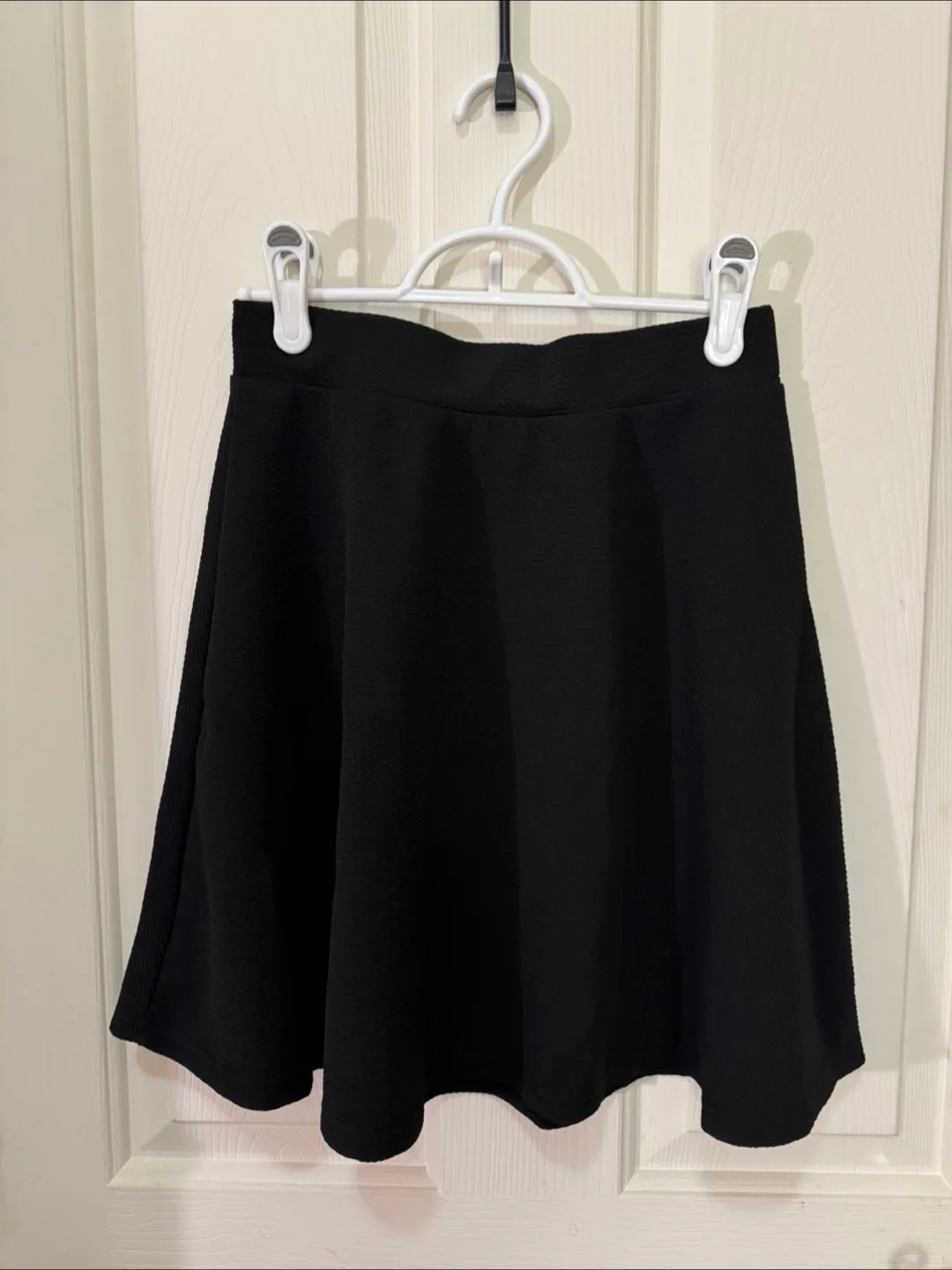 Black Textured Skirt thumbnail