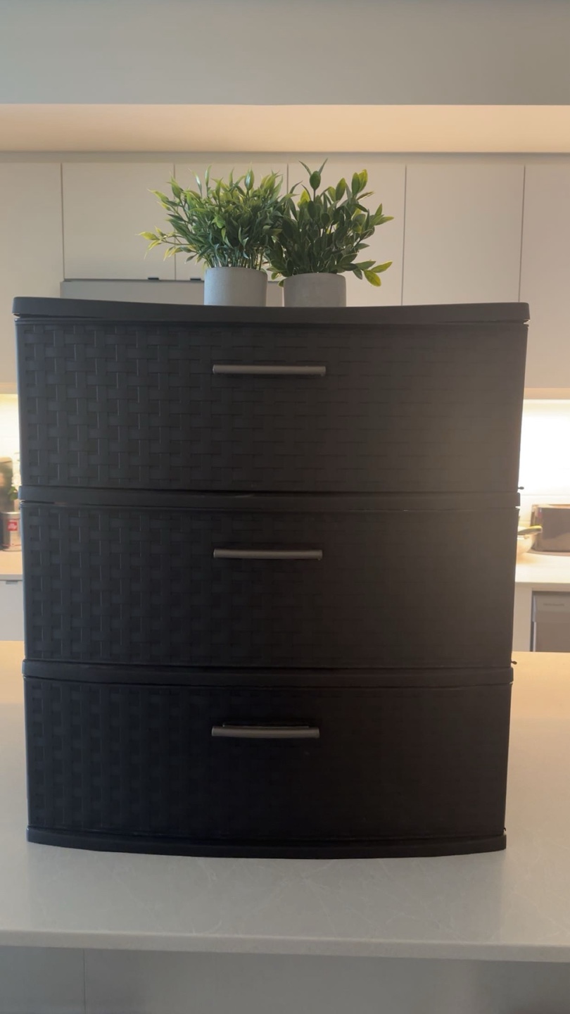 Stylish Storage Drawers – Set of 3 – Great Deal!