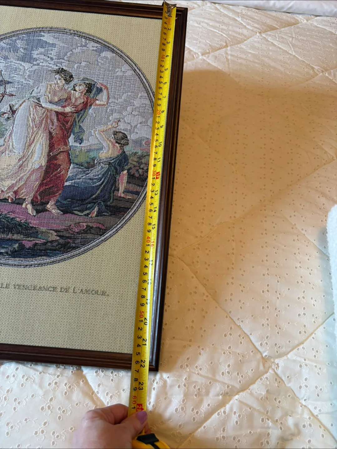 Cupid's Revenge Vintage Tapestry Wall Art image indicator(4)