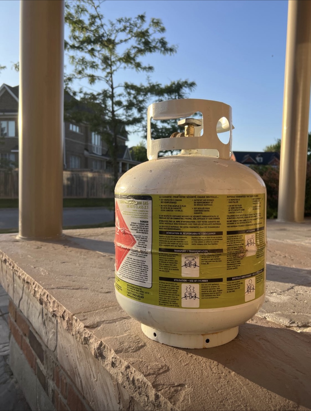 Rapid Gaz Propane Tank - 7.7kg