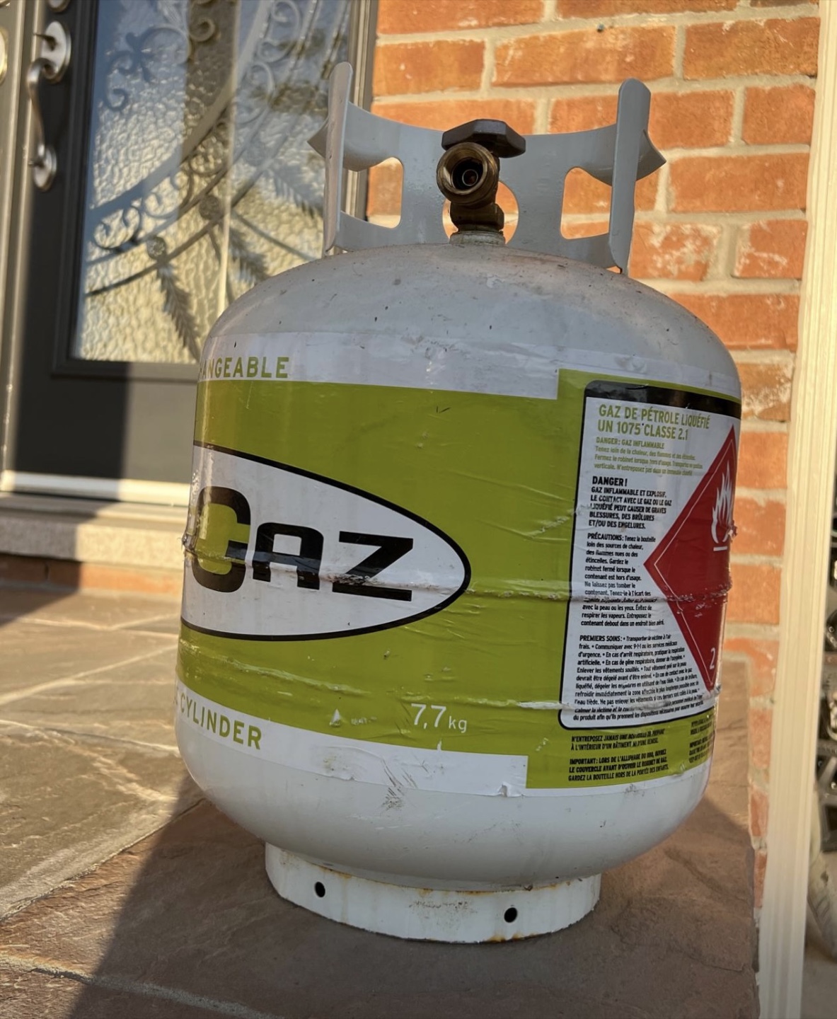 Rapid Gaz Propane Tank - 7.7kg - photo 2