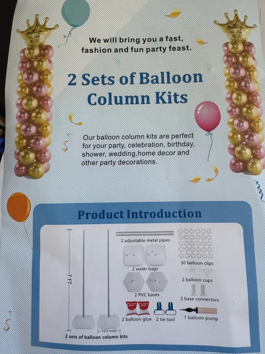 Balloon Column Kits - 2 image indicator(3)