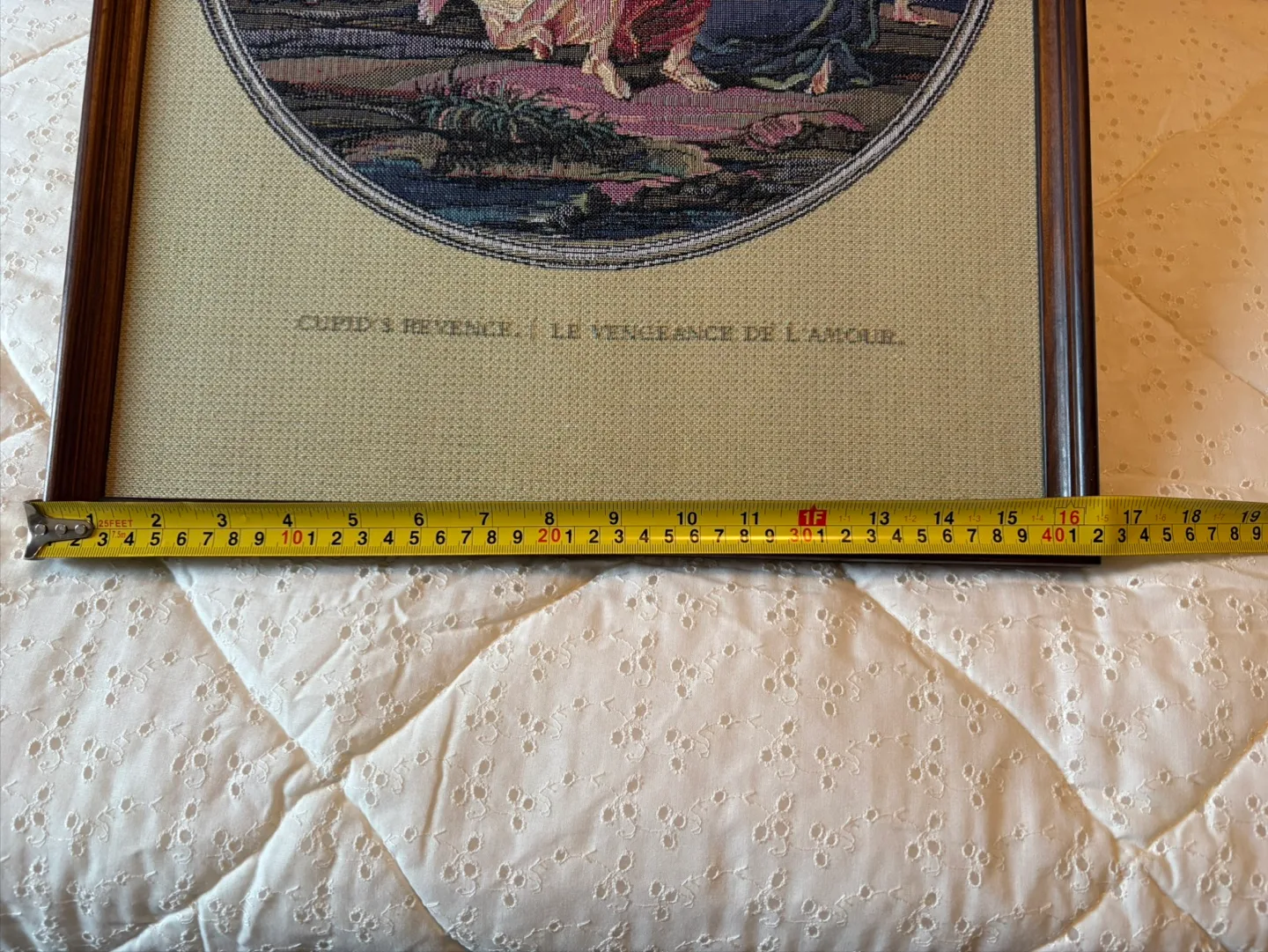 Cupid's Revenge Vintage Tapestry Wall Art image indicator(5)