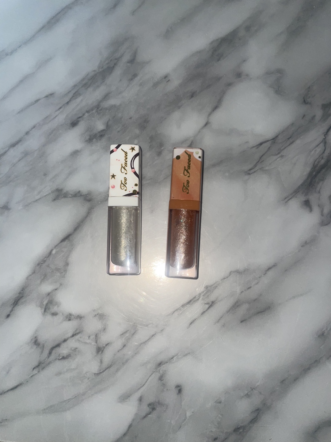 Too Faced limited edition, high shine, holiday lip glosses