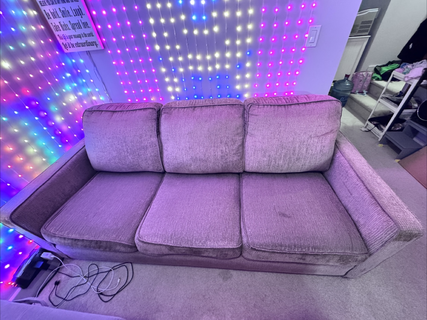 Comfortable 3-Seat Sofa