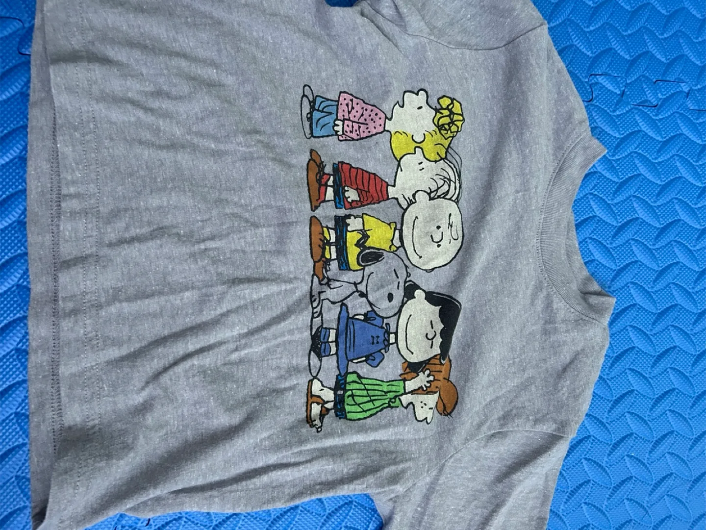 Peanuts x Crewcuts XXS (2-3) Long Sleeve Shirt#freecycle thumbnail