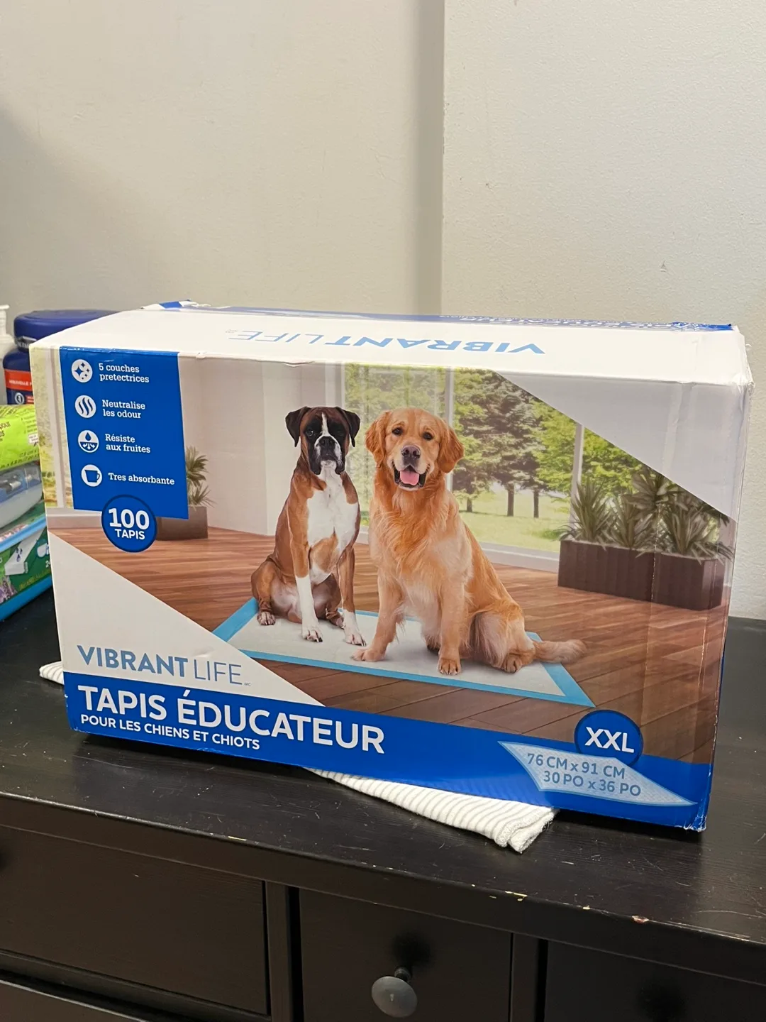 Dog pee pad image indicator(2)