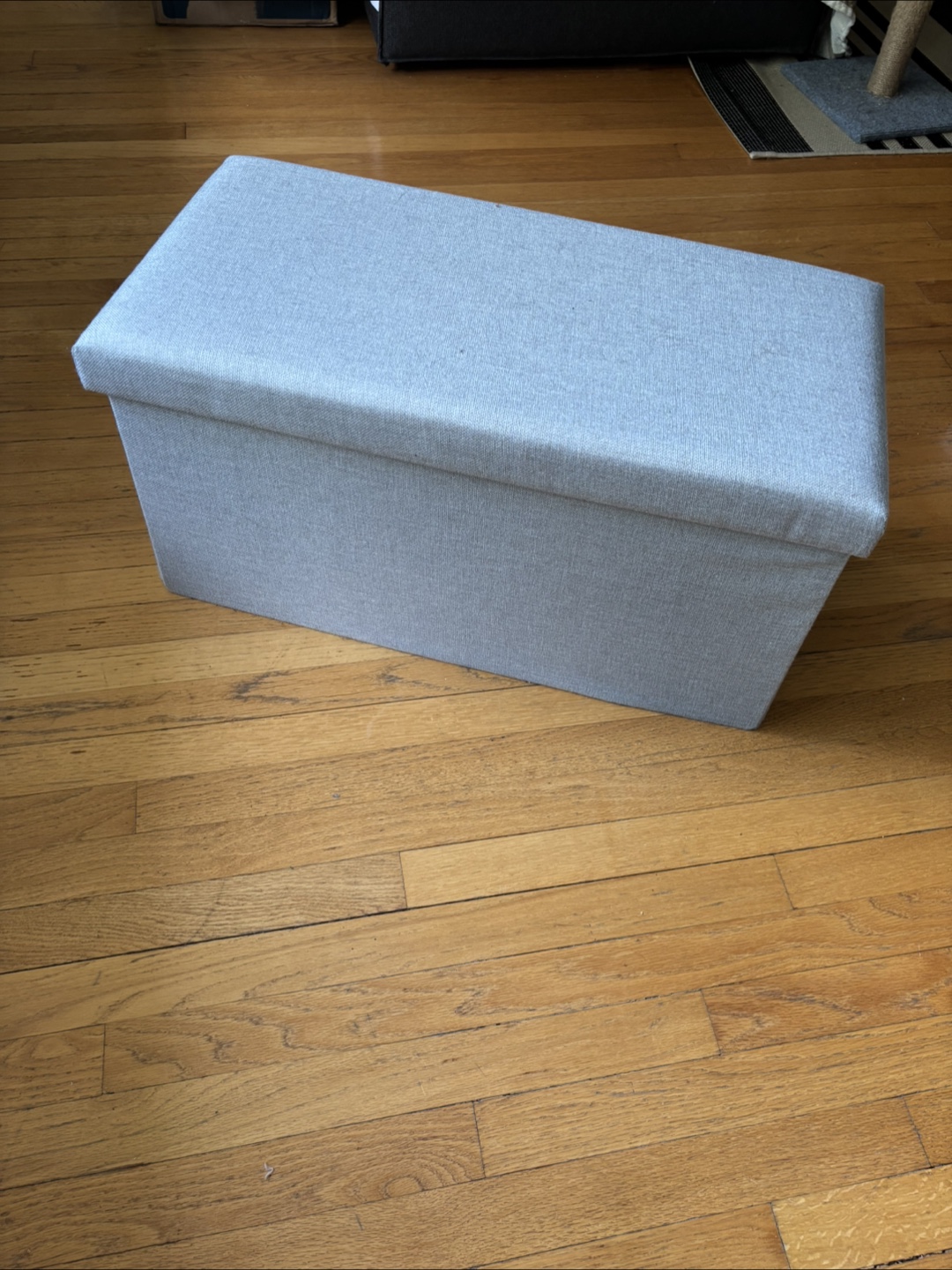 Storage Ottoman Bench - Light Gray