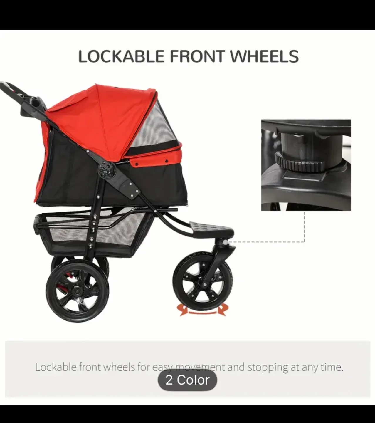 Pet stroller image indicator(8)