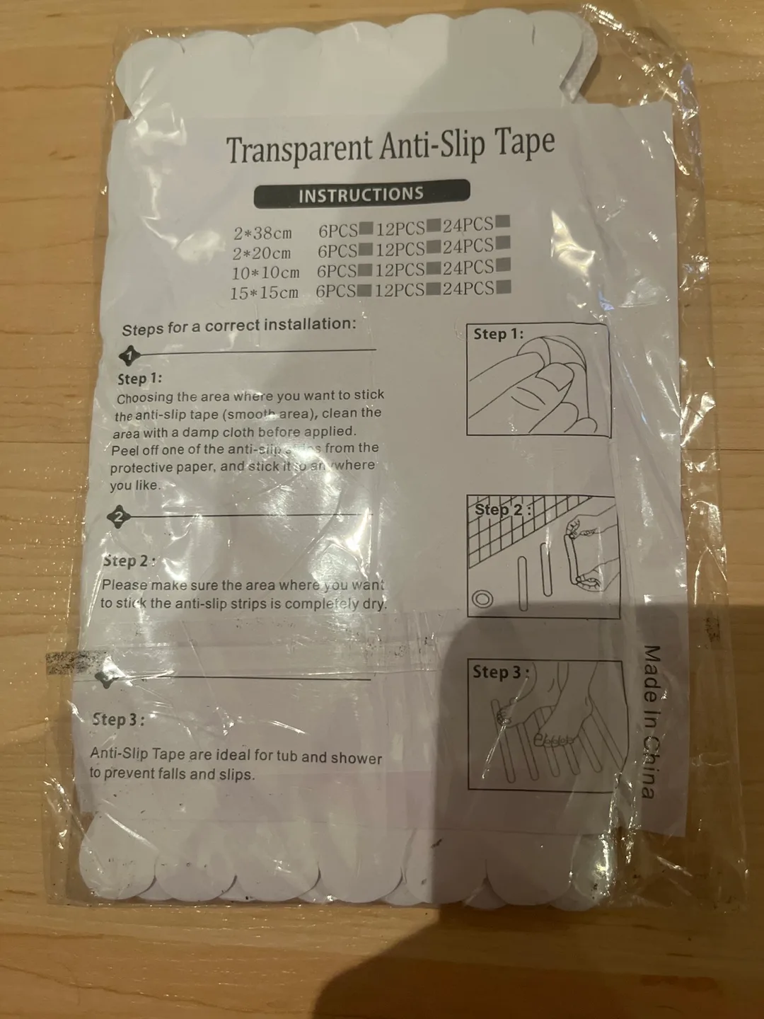 Transparent Anti-Slip Tape - #freeclycle New thumbnail