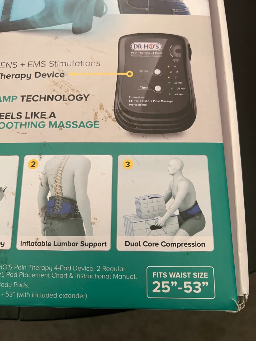 Dr-Ho's Triple Action Back Belt (25-53" Waist) image indicator(5)