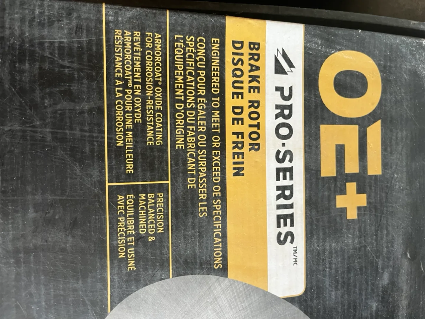 2 brand new OE+ Pro-Series Brake Rotor image indicator(2)