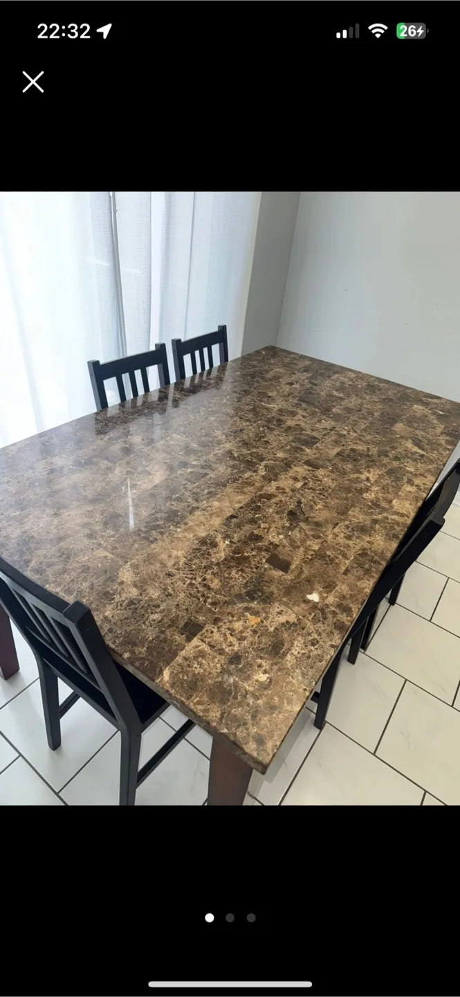 Dining Table with Chairs thumbnail