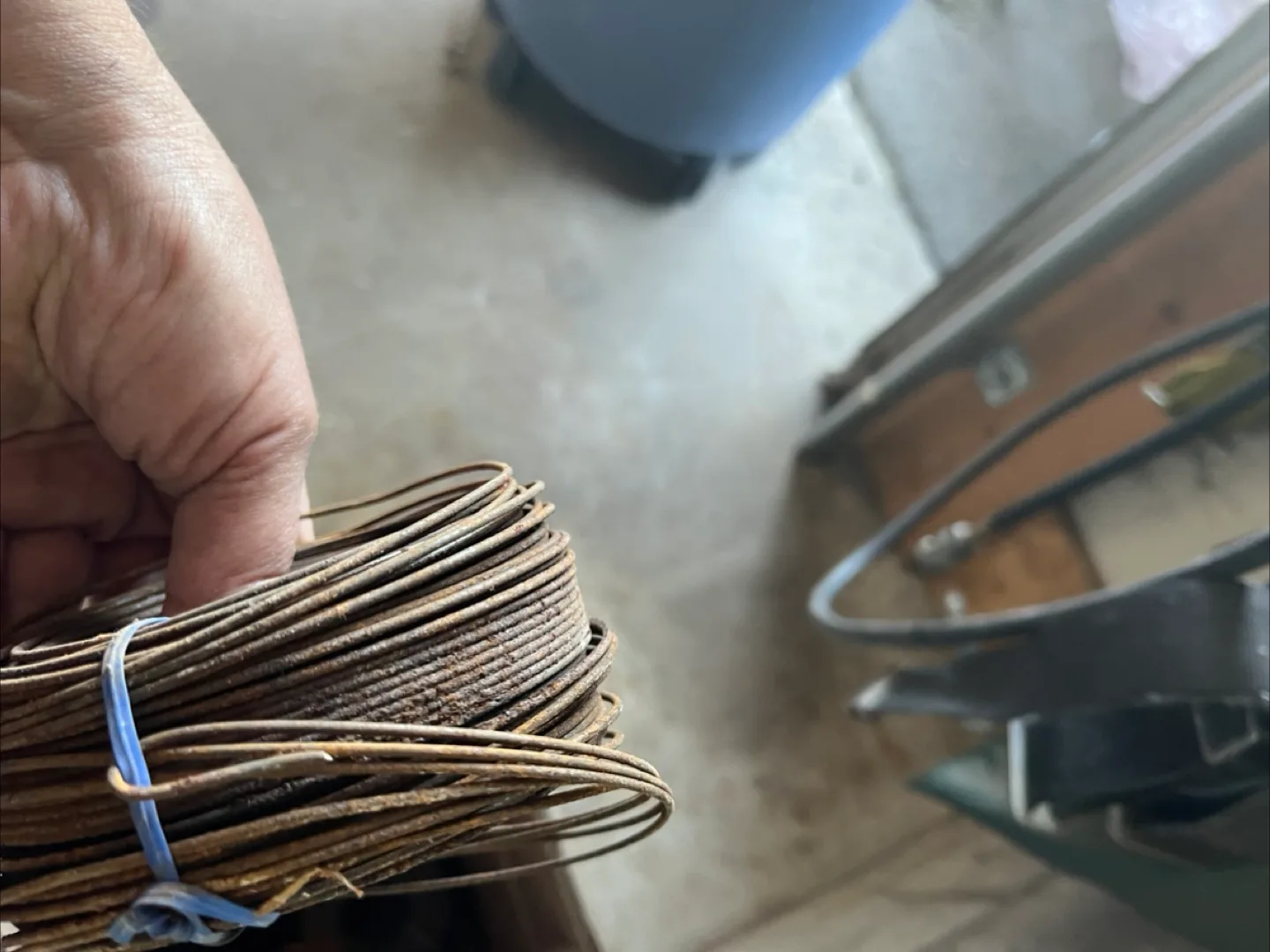 Tie wire rolls image indicator(2)