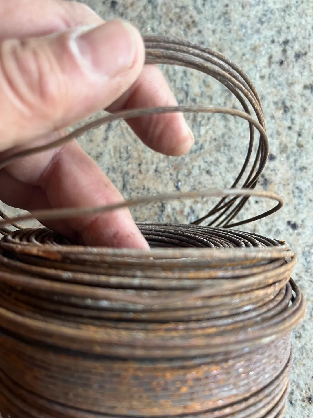 Tie wire rolls image indicator(3)