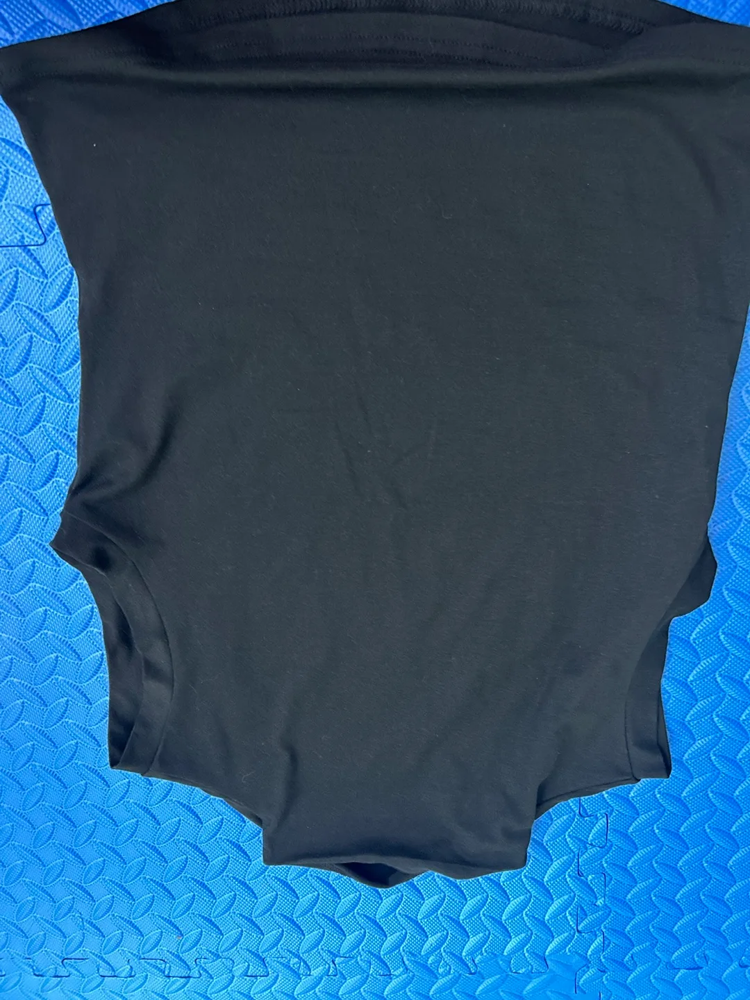 Black Sleeveless Top Size large thumbnail