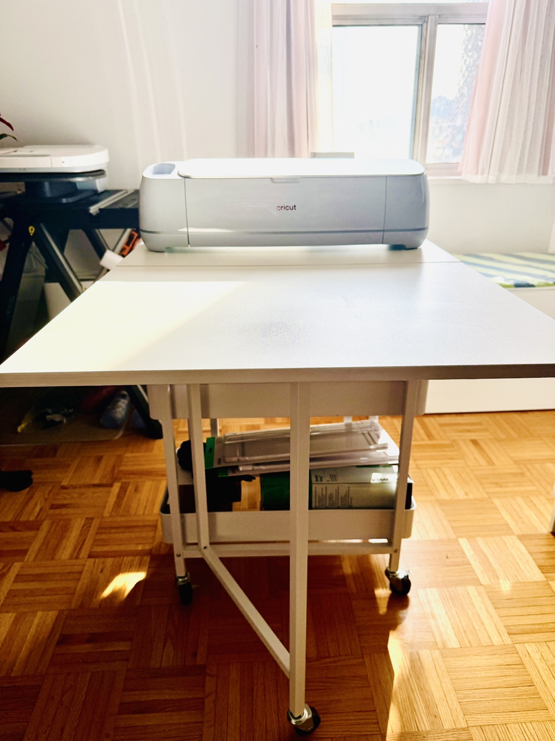 Kensington Foldable Table Rolling Cart - photo 5