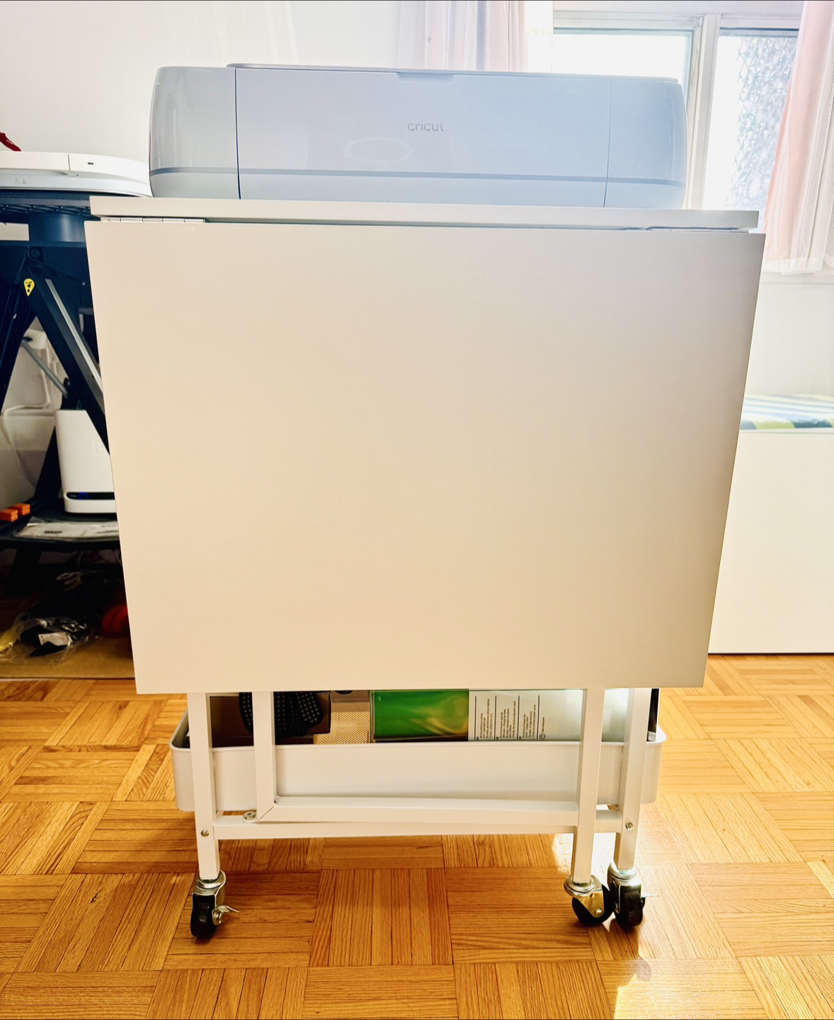 Kensington Foldable Table Rolling Cart - photo 2