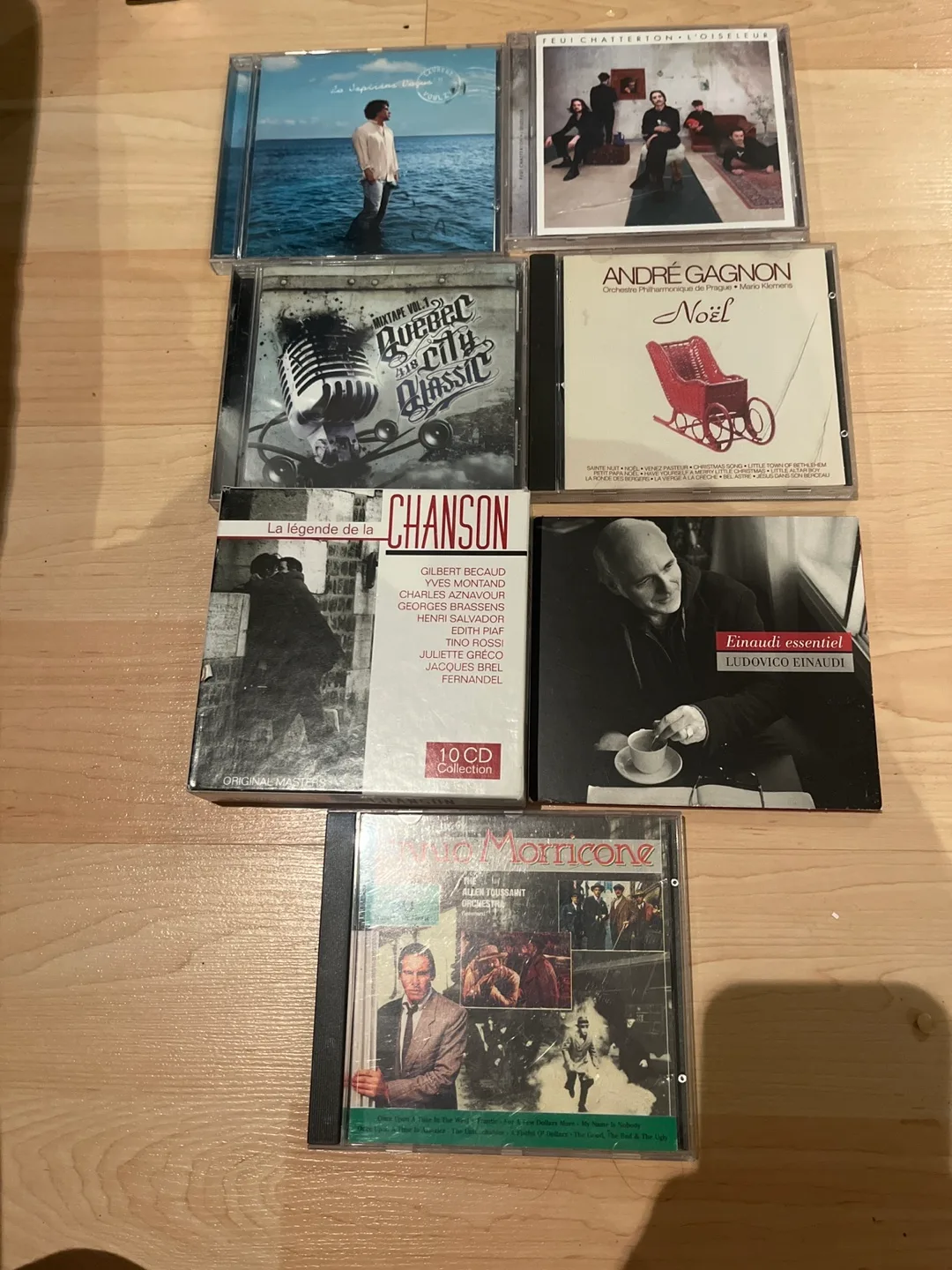 Mixed CDs - André Gagnon, Einaudi, Ennio Morricone thumbnail