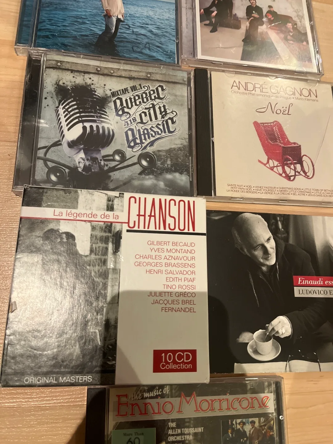 Mixed CDs - André Gagnon, Einaudi, Ennio Morricone image indicator(2)