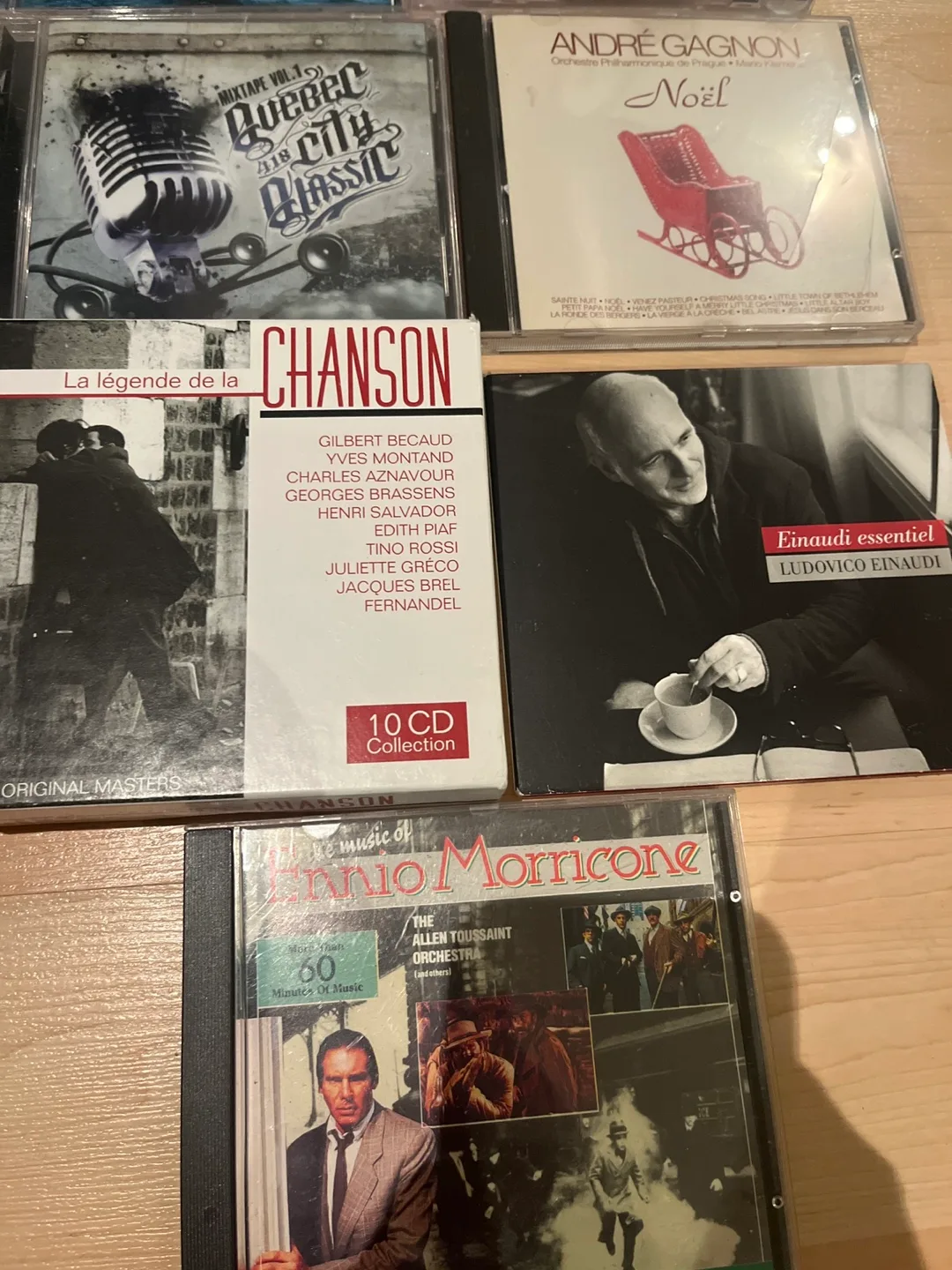 Mixed CDs - André Gagnon, Einaudi, Ennio Morricone image indicator(3)