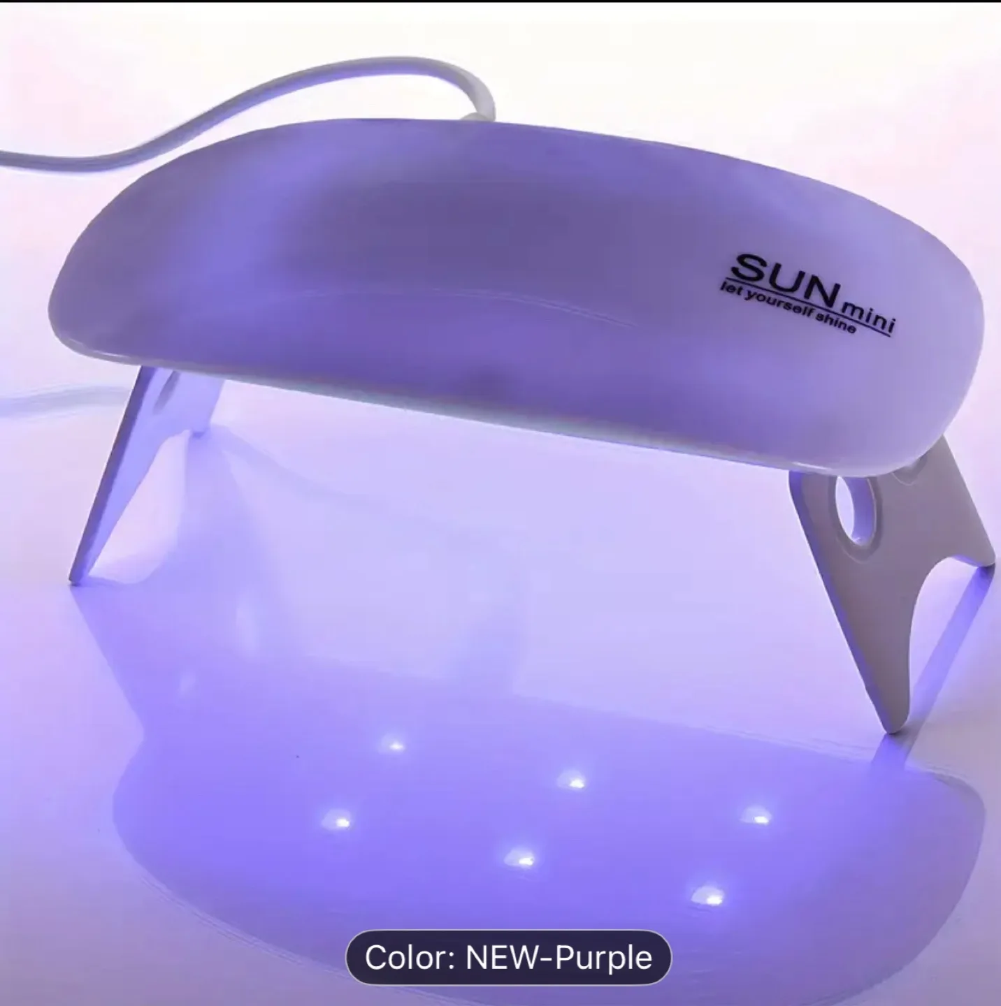 SUN mini UV LED Nail Lamp - Portable & Foldable thumbnail