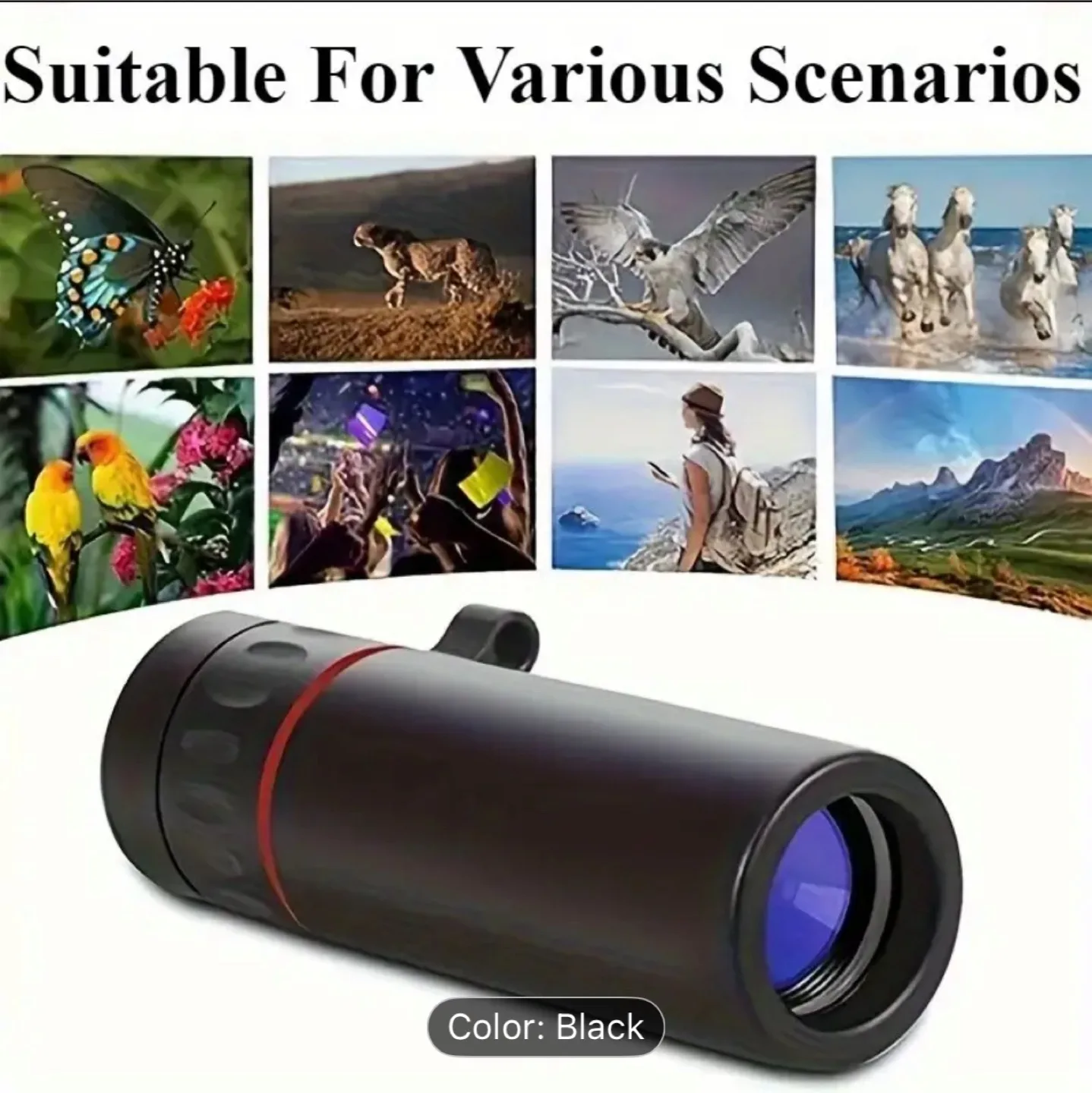Mini HD High Power Telescope - Black image indicator(4)