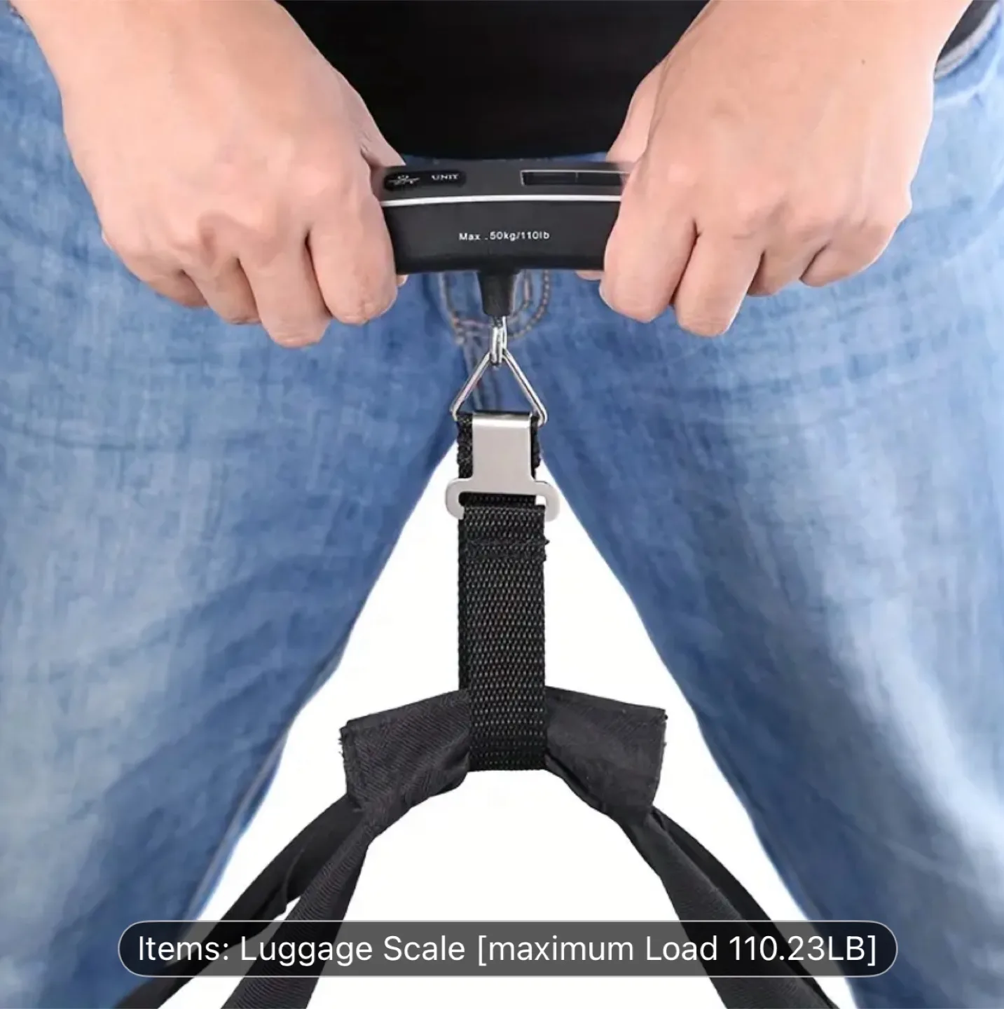 HOTU Digital Luggage Scale - Max 50kg/110lb image indicator(4)