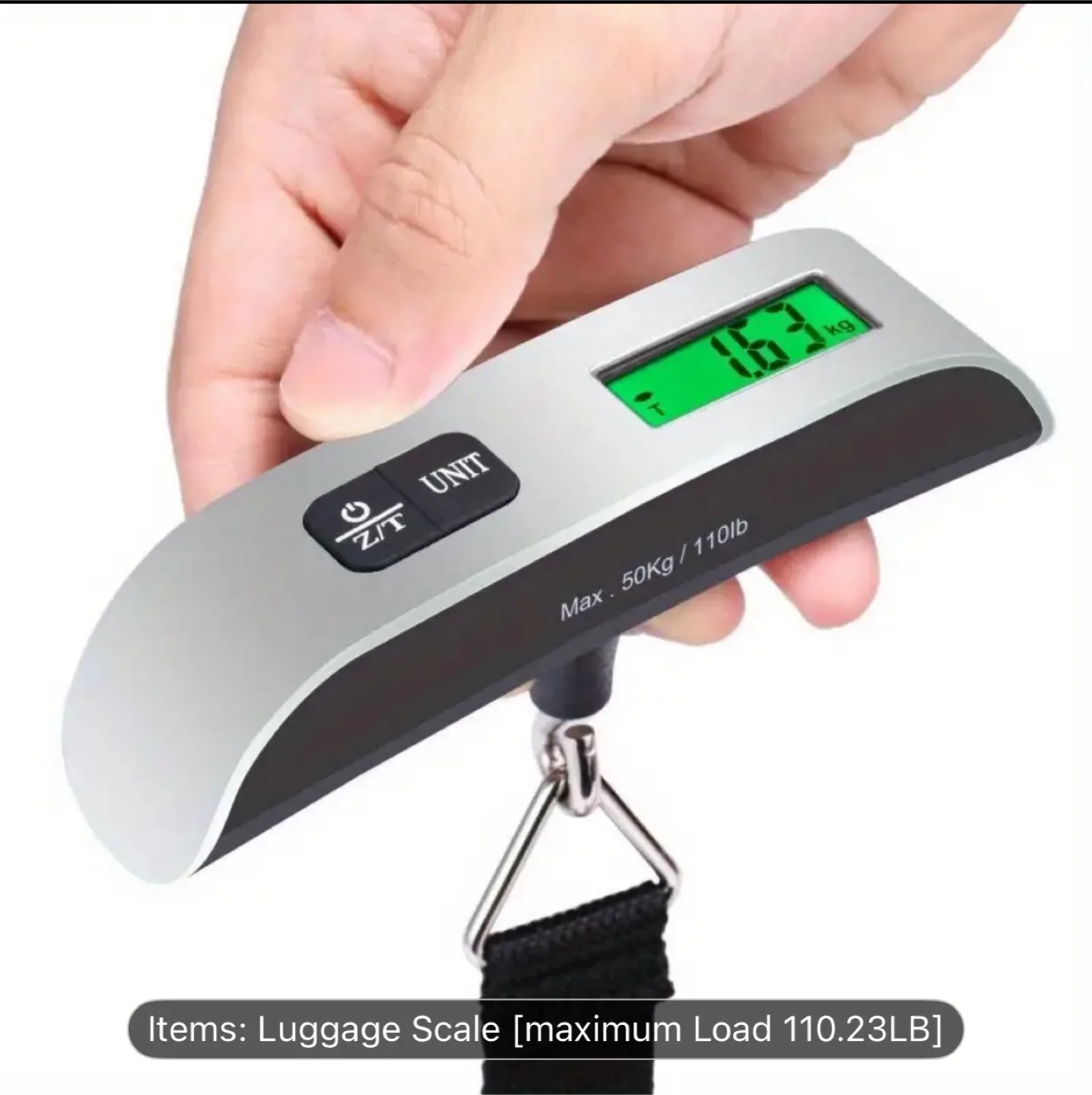HOTU Digital Luggage Scale - Max 50kg/110lb image indicator(8)