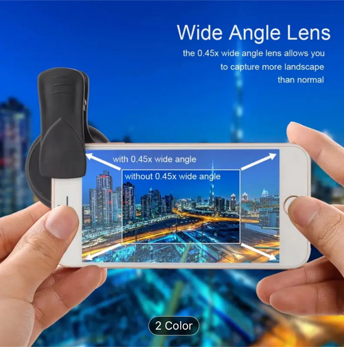 HD Camera Kit Wide Angle Macro Lens - Black - photo 5