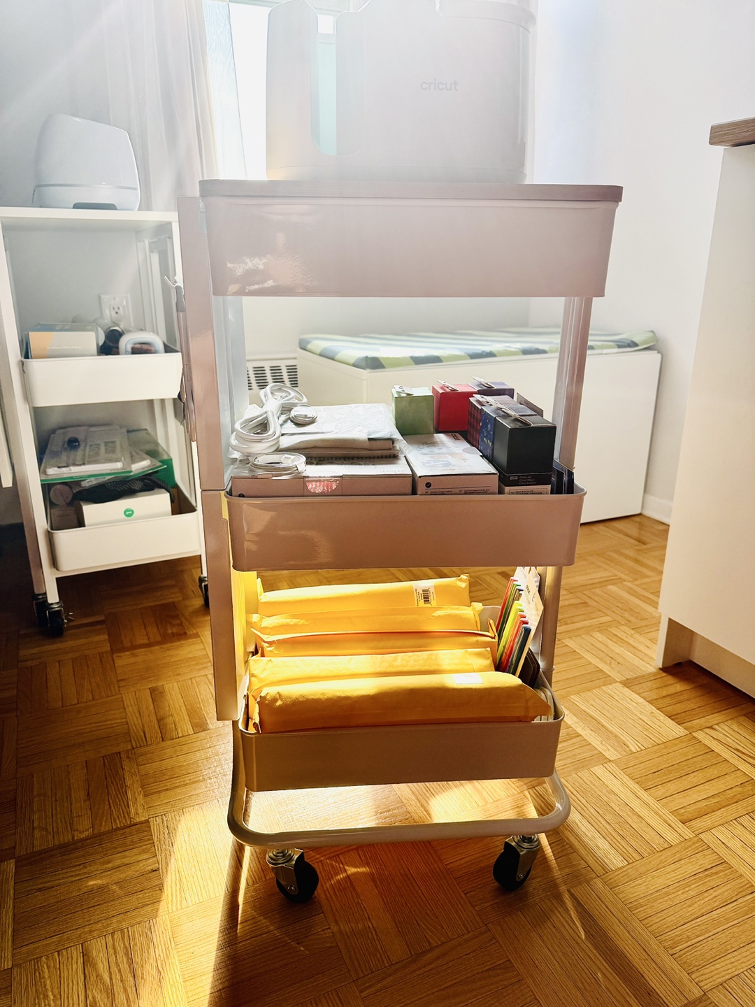 Lexington 3-Tier Rolling Cart - photo 2