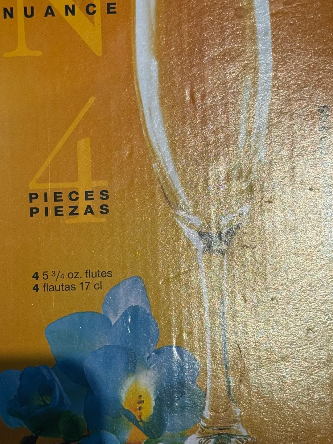 Luminarc 4-Piece Champagne Flute Set image indicator(3)