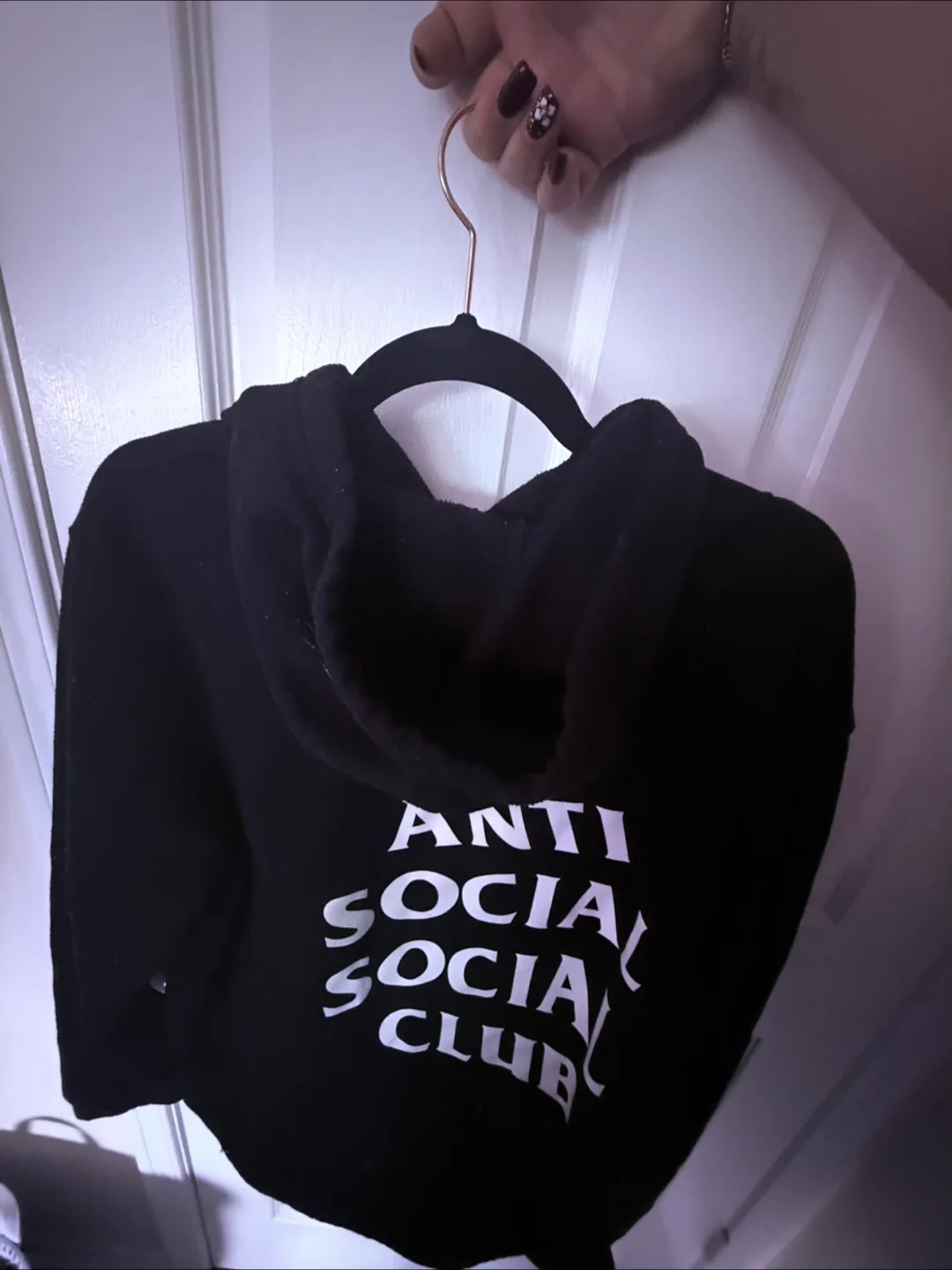 Anti Social Social Club Black Hoodie image indicator(2)