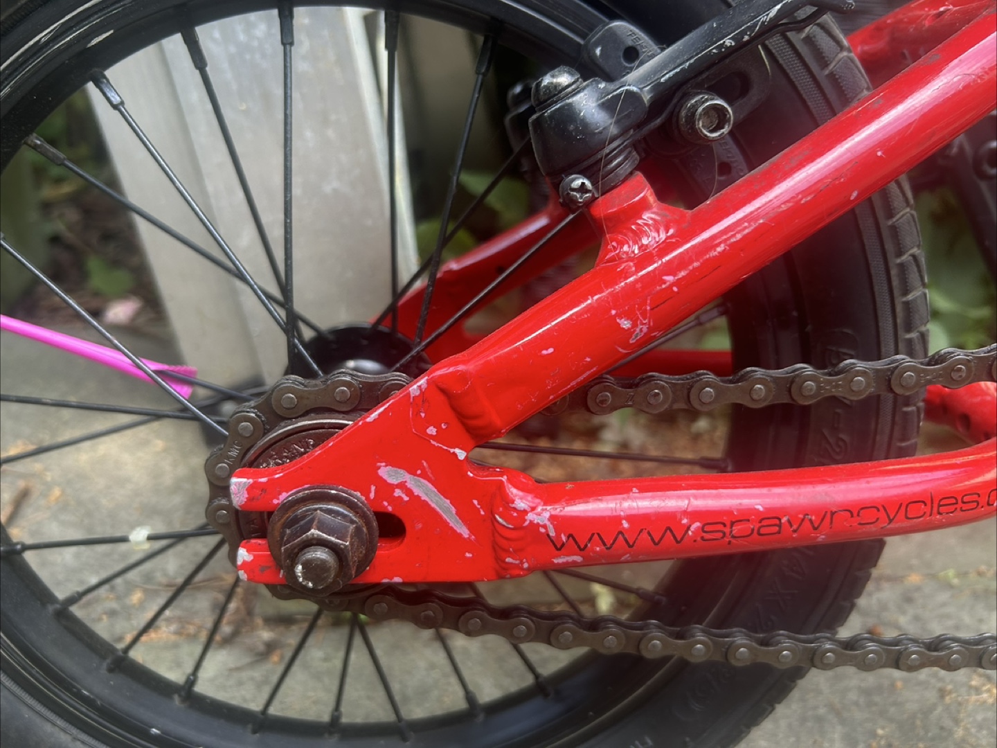 Spawn Cycles Gremlin 14" Kids Bike - Red - photo 3