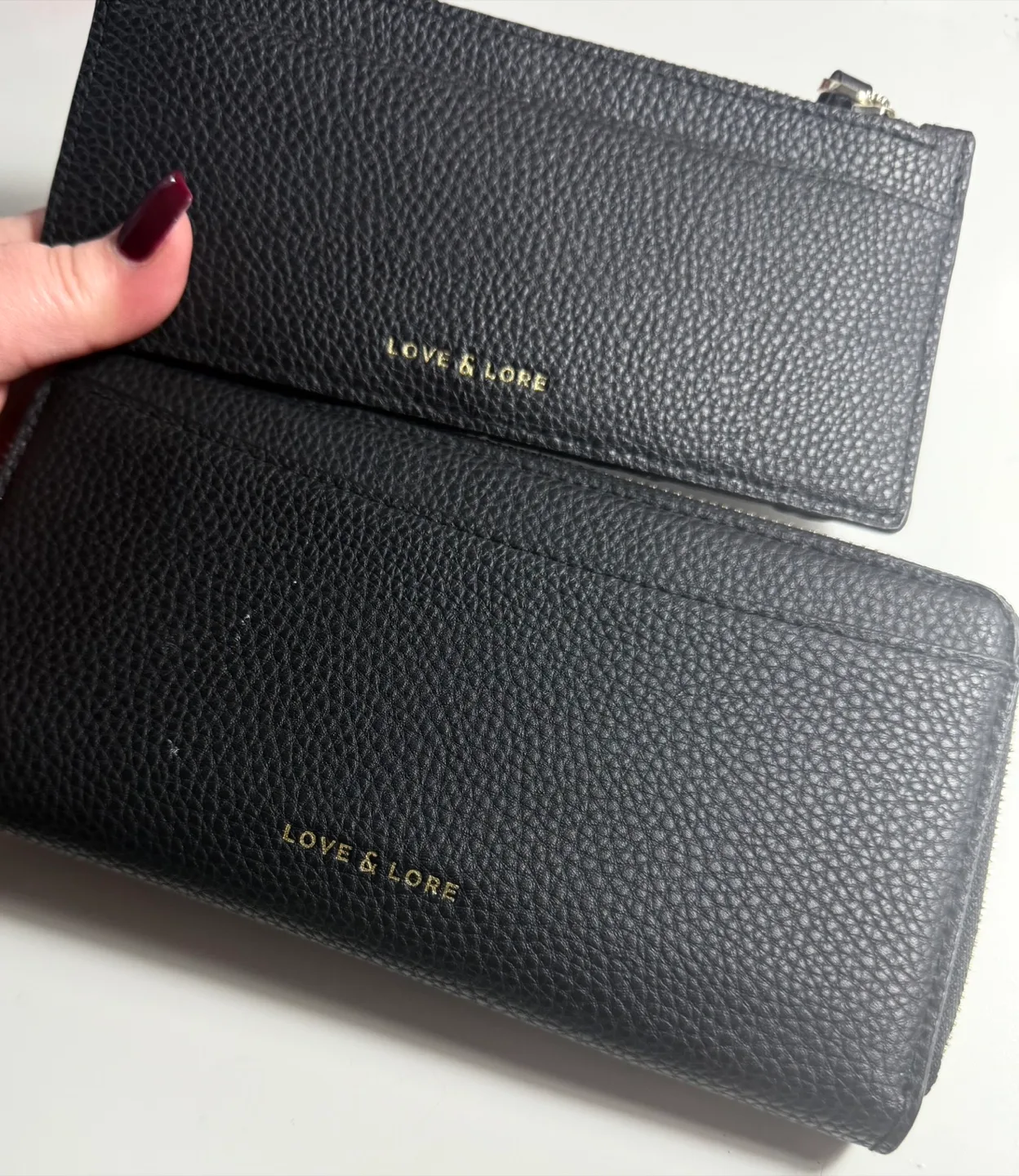 Love & Lore Black Wallet image indicator(4)