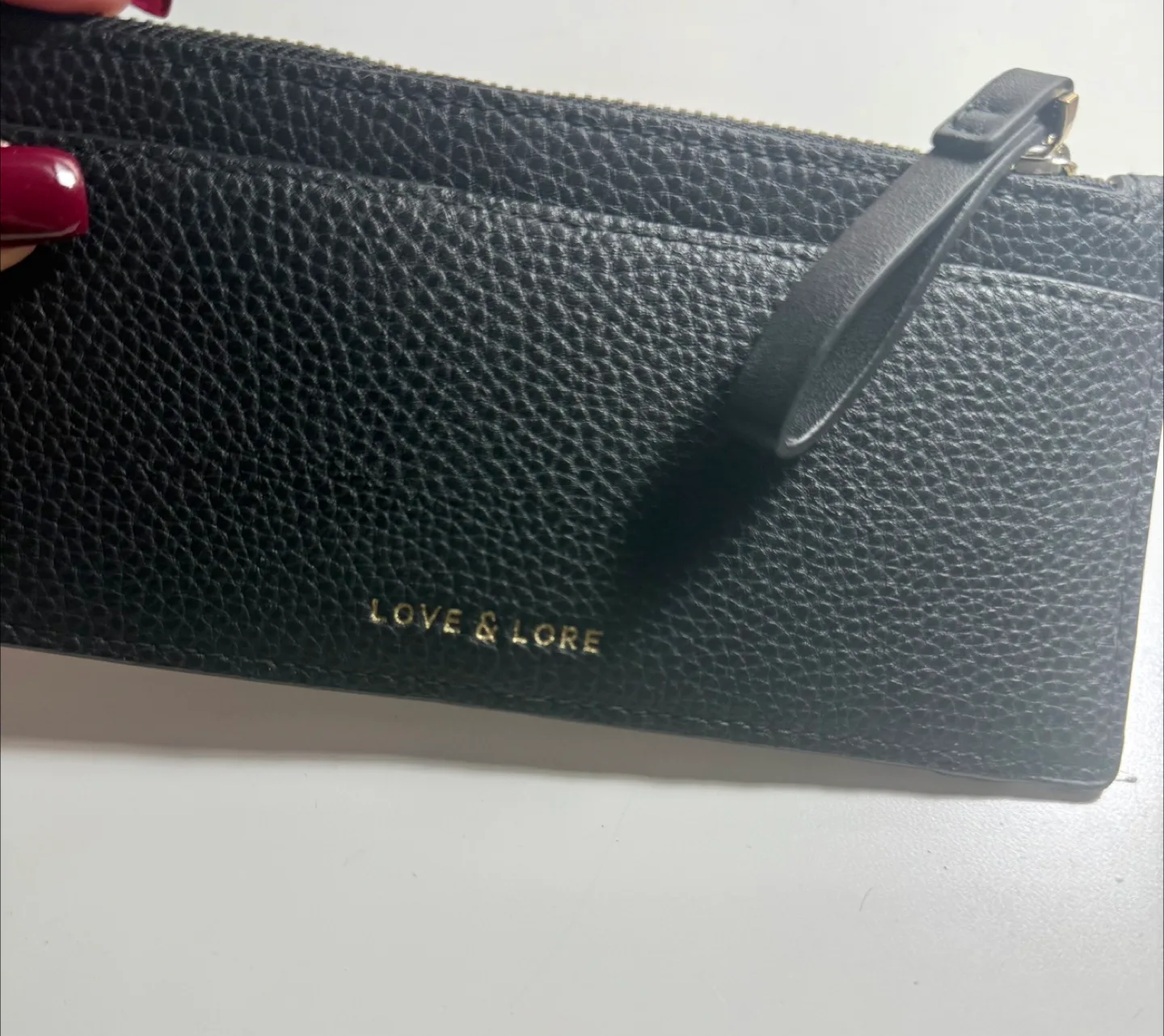 Love & Lore Black Wallet image indicator(5)