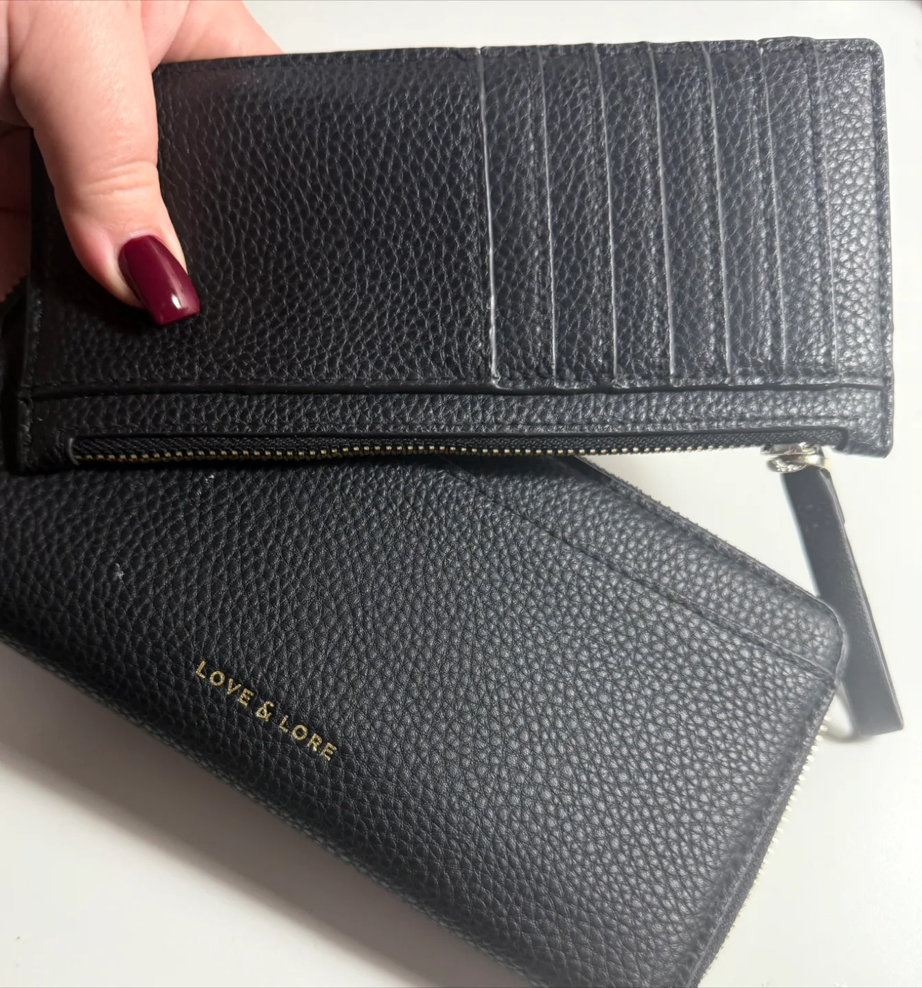 Love & Lore Black Wallet thumbnail